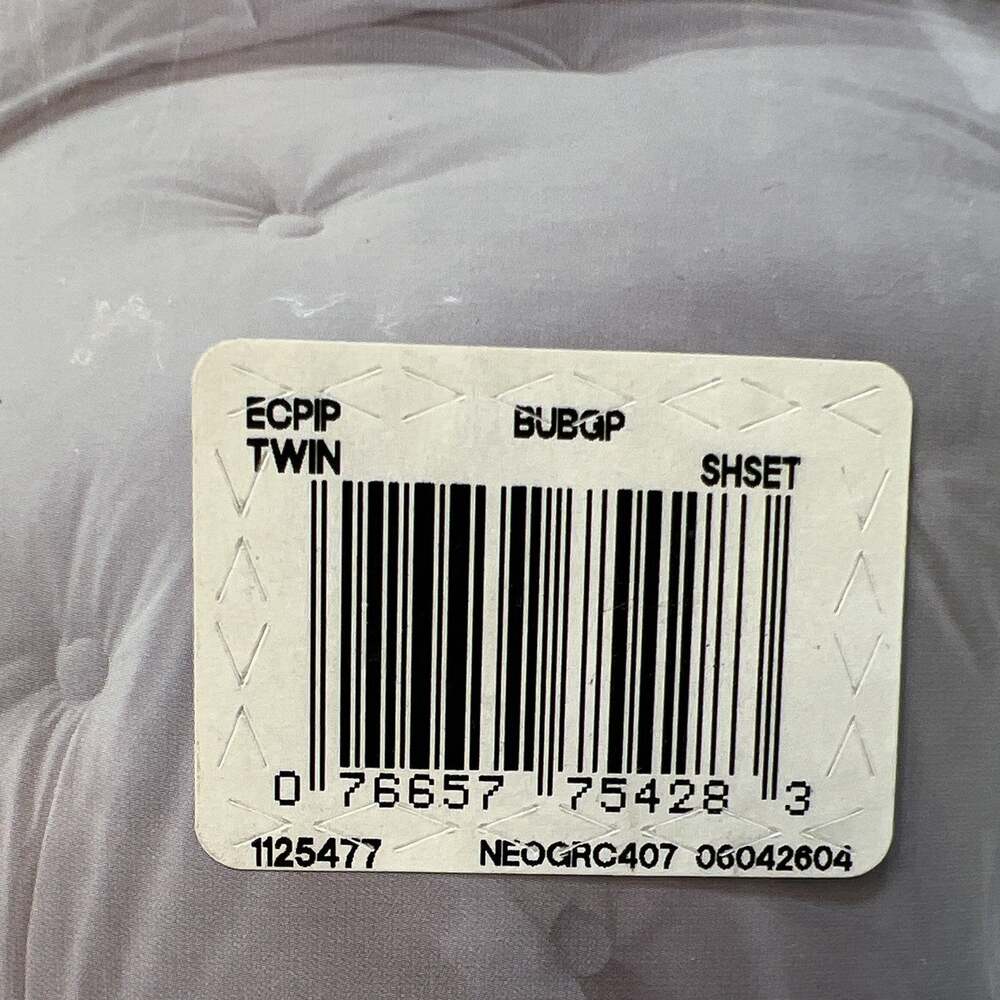 Vintage Wamsutta Easy-Care Cotton Twin Sheet Set Pink Solid 100% Cotton 220tc - Picture 6 of 8